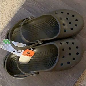NWT Mary Jane Crocs size 9
